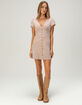 RSQ Womens Button Front Mini Dress image number 5