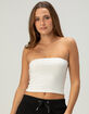 HEART & HIPS Womens Tube Top image number 1