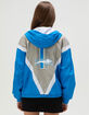 WEAR BY ERIN ANDREWS Detroit Lions Womens Windbreaker Jacket image number 2