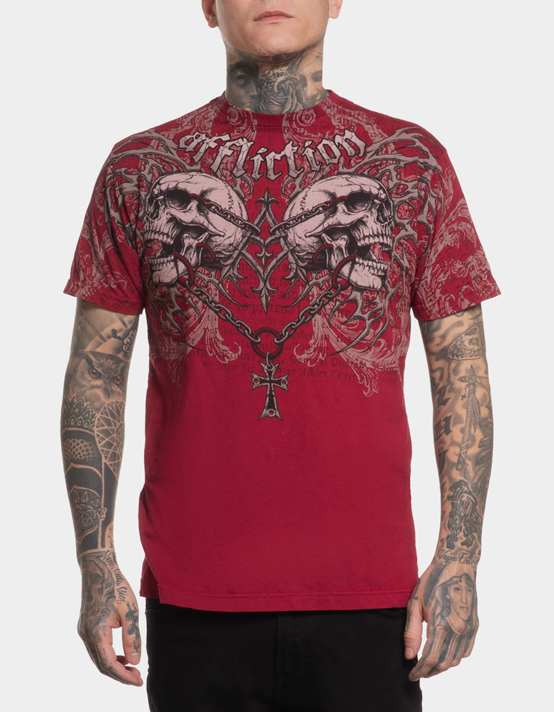AFFLICTION Collapse Mens Tee