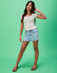 RSQ Girls Self Tie Denim Skort image number 5
