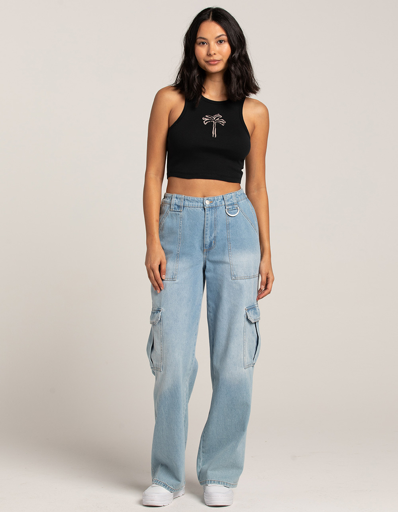 HURLEY Coconut Womens Crop Tank Top image number 3