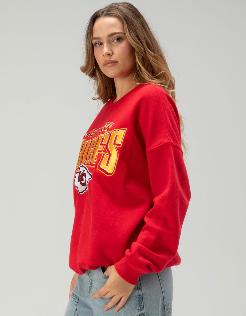 KANSAS CITY CHIEFS Womens Crewneck Sweatshirt image number 2