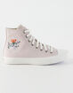 CONVERSE Chuck Taylor All Star Embroidered Crystals Womens Hi Top Shoes image number 2