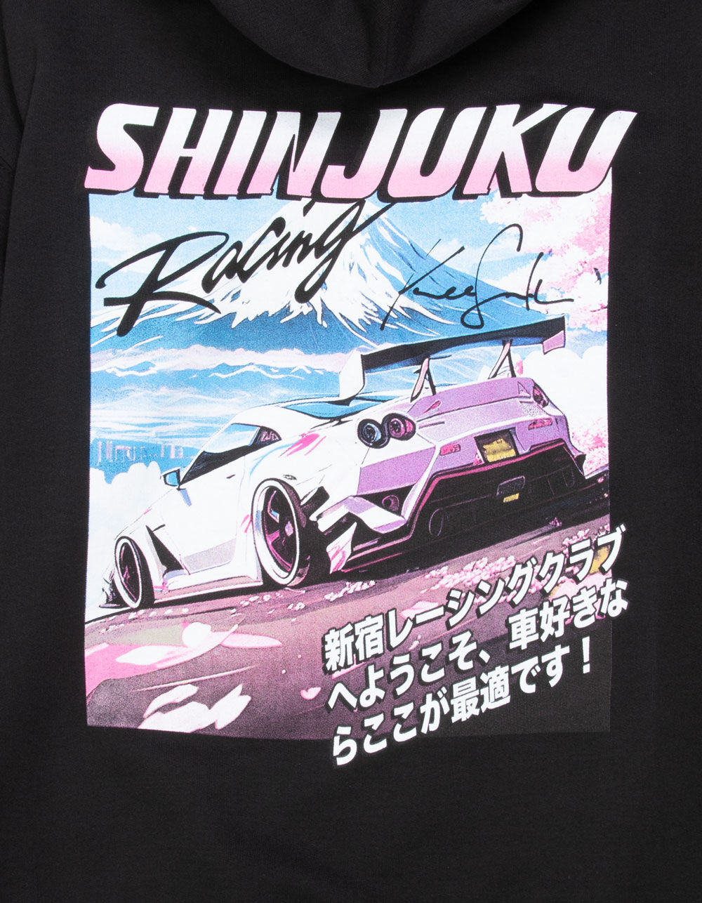 PLEASANT GETAWAY Shinjuku Racing Mens Hoodie - BLACK | Tillys