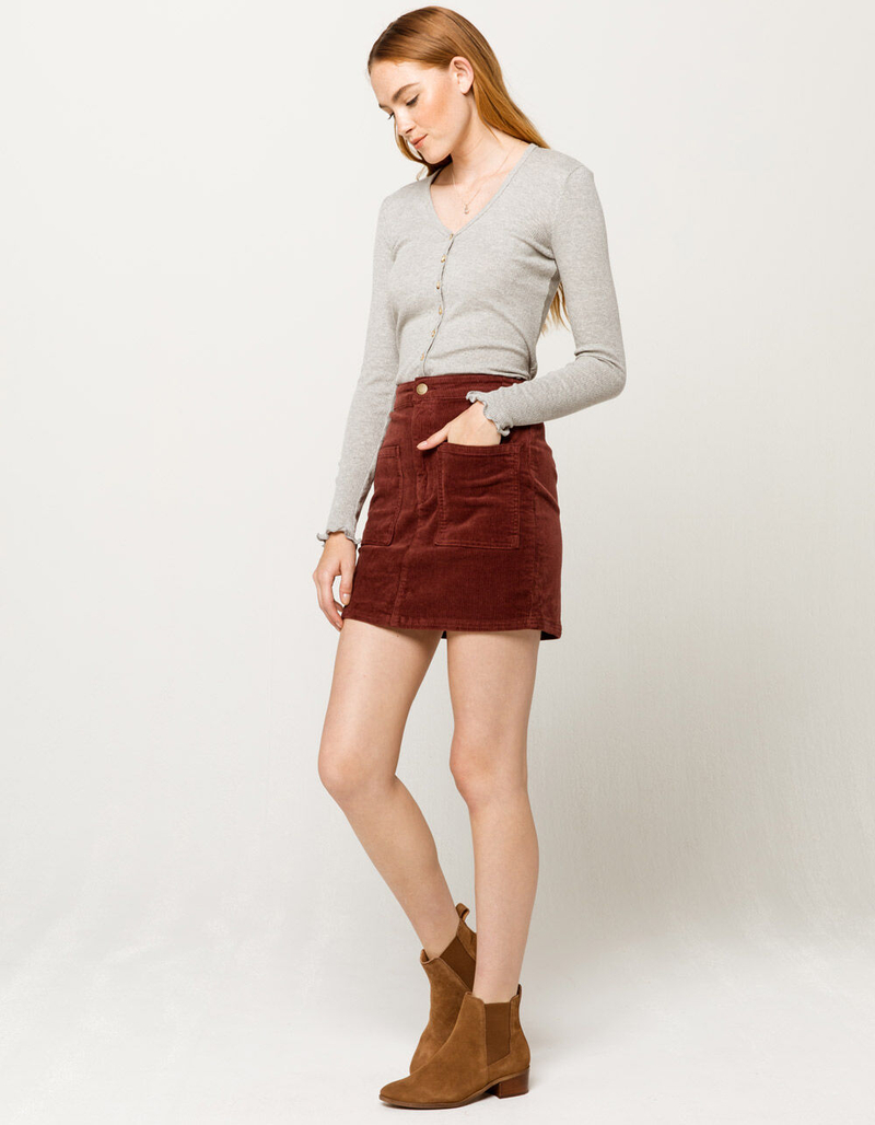 BILLABONG Magic Touch Corduroy Mini Skirt image number 0