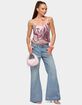 EDIKTED Ceren Abstract Sequin Tank Top image number 5