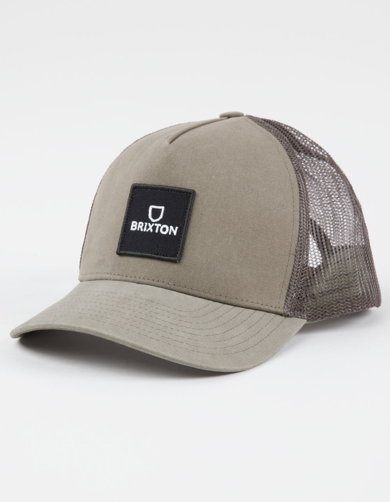 BRIXTON Alpha Block NetPlus&reg; MP Trucker Hat image number 0