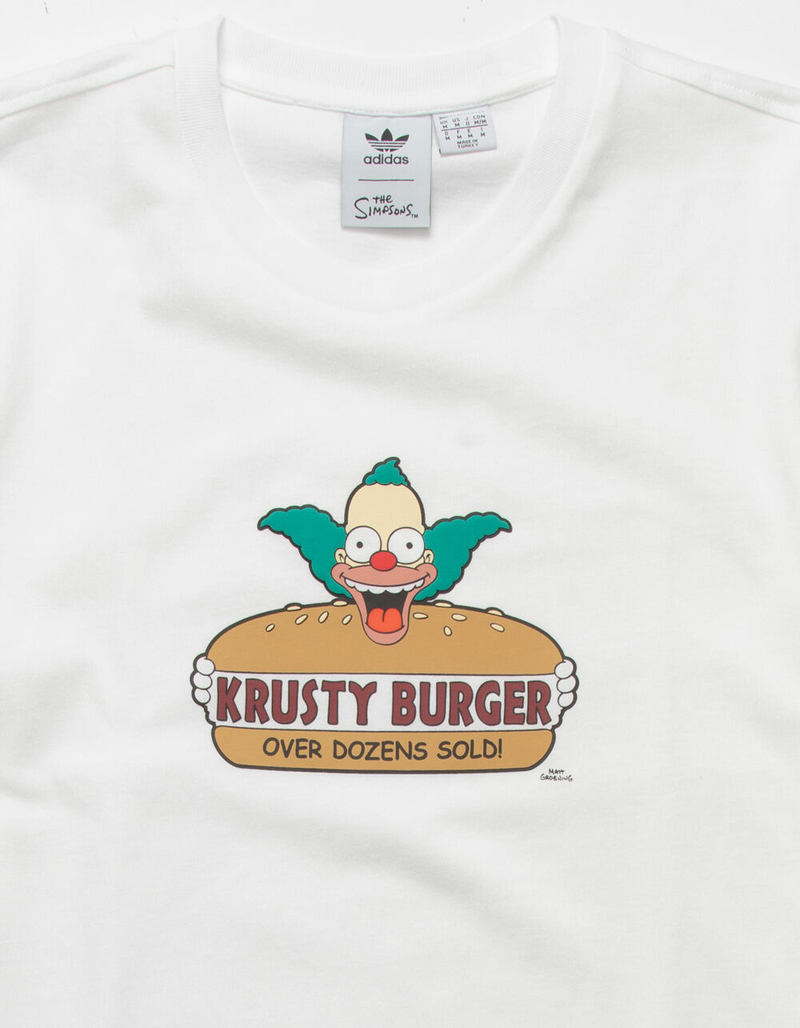 ADIDAS x The Simpsons Krusty Burger Mens T-Shirt image number 1