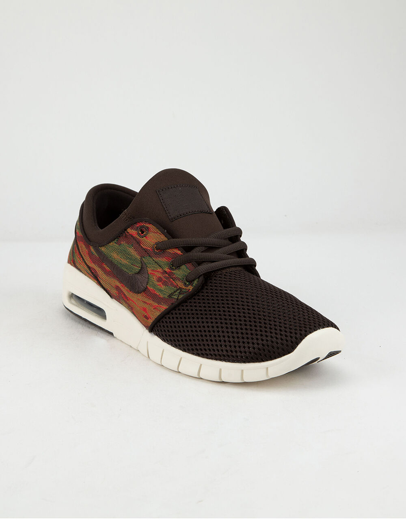 NIKE SB Stefan Janoski Max Velvet Brown Shoes image number 1