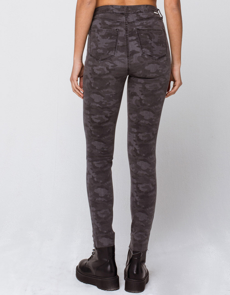 SKY AND SPARROW Camo 5-Pocket Womens Jeans image number 3