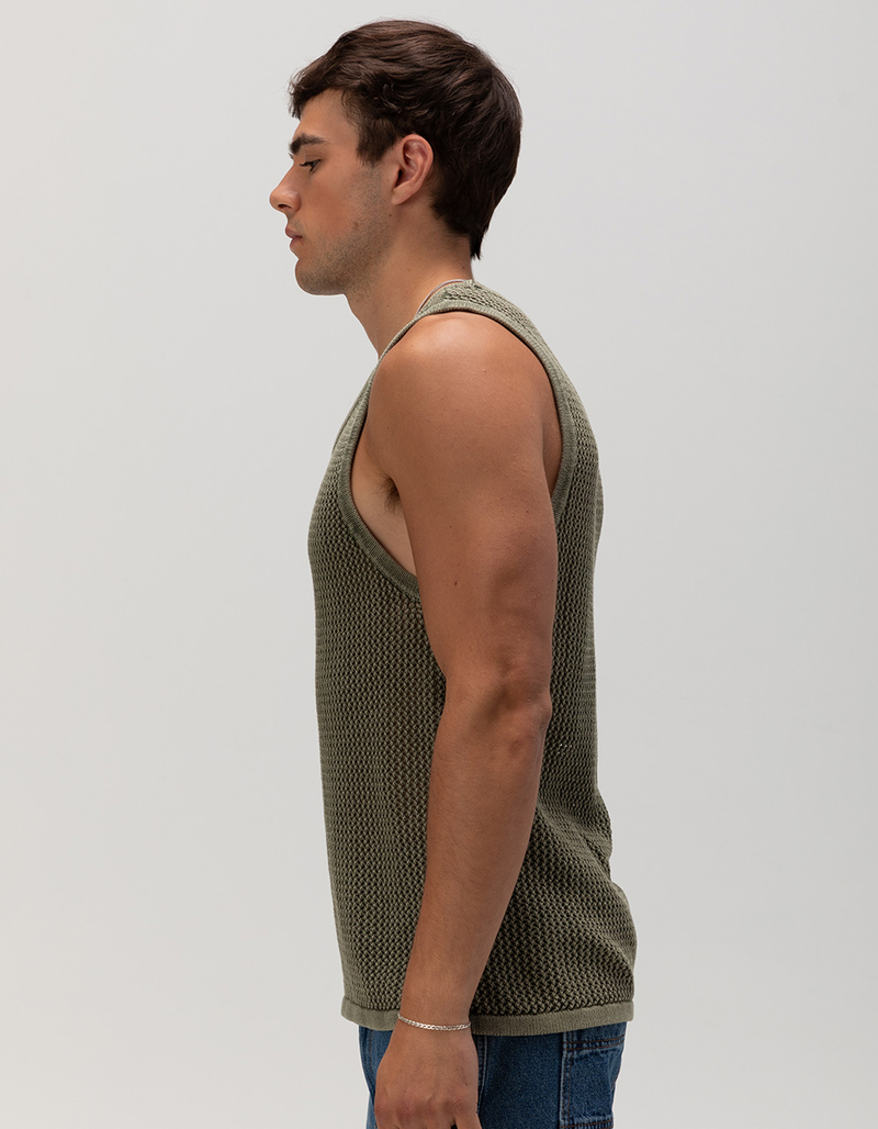 RSQ Mens Crochet Tank Top image number 4