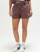 NIKE Sportswear Club Fleece Womens Shorts image number 2