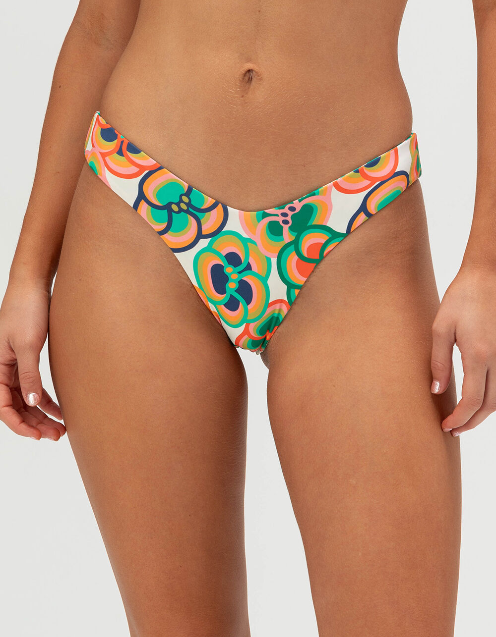 BILLABONG x Mami Wata Reversible V Hike Bikini Bottoms - MULTI