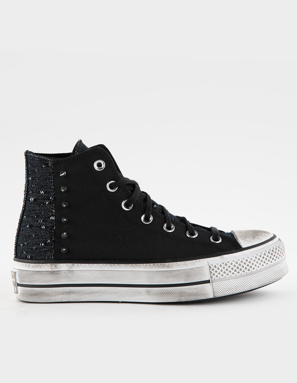 black velvet high top converse