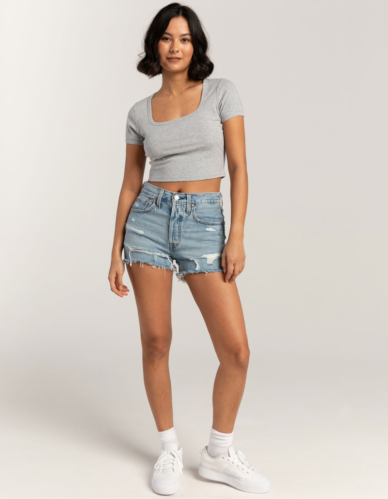TILLYS Square Neck Womens Tee image number 1