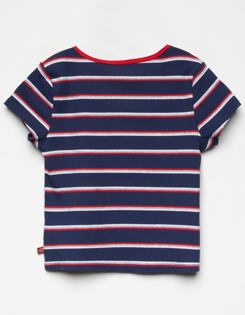 DICKIES Stripe Crop Girls Baby Tee image number 1