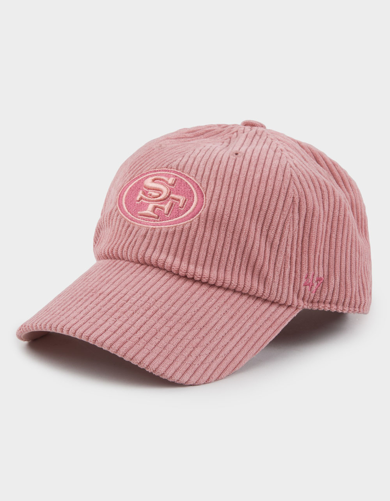 47 BRAND San Francisco 49ers Mellow '47 Clean Up Womens Strapback Hat image number 0