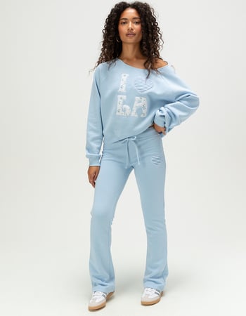 FULL TILT LA Applique Womens Sweatpants Primary Image
