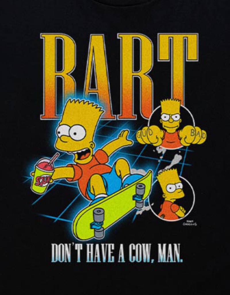 THE SIMPSONS Bart Skateboard Unisex Tee image number 1