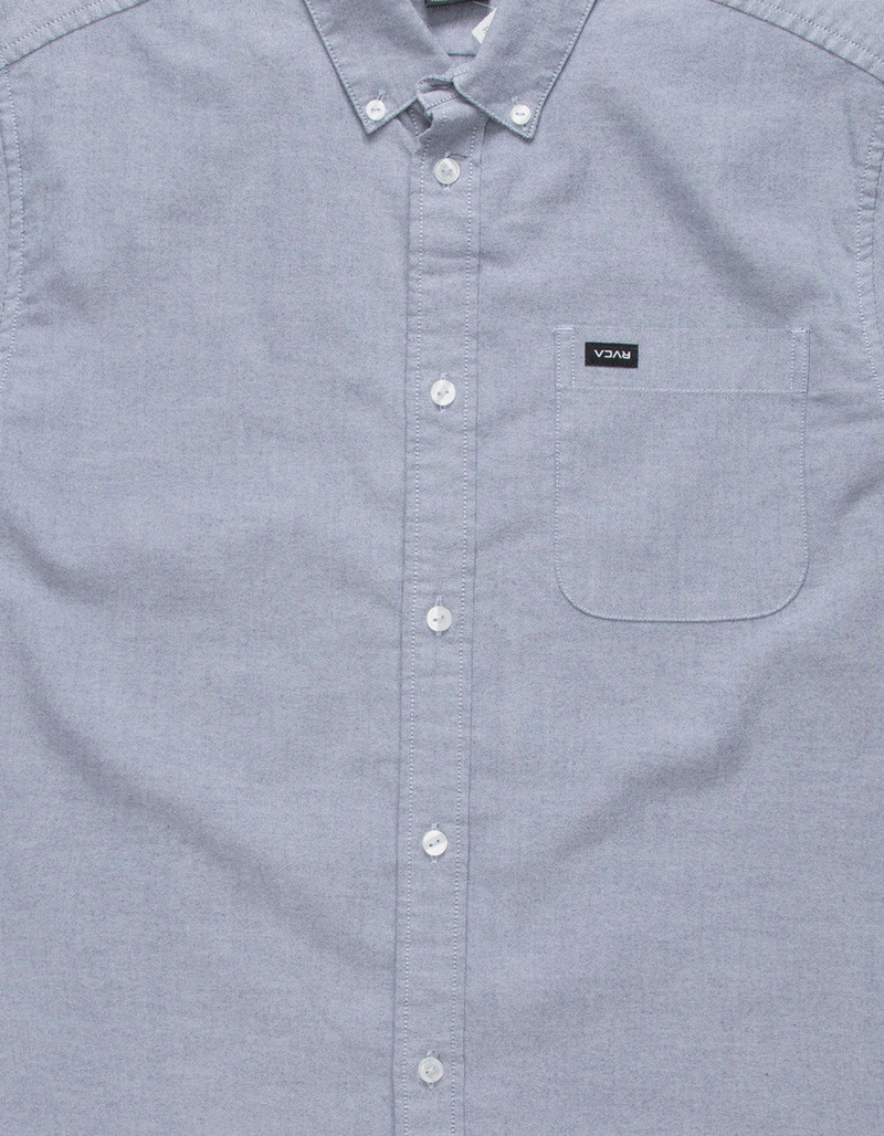 RVCA That'll Do Stretch Light Blue Mens Shirt image number 1