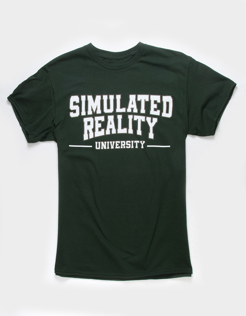9TH LIFE Simulated Reality Mens Tee image number 0