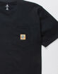 CONVERSE Mens Oversized Pocket Tee image number 2