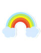 STICKIE BANDITS Rainbow Sticker image number 1