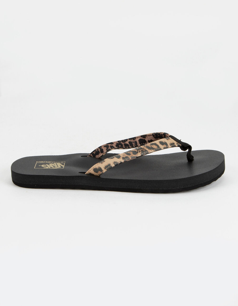 VANS Soft-Top Leopard Womens Sandals image number 0