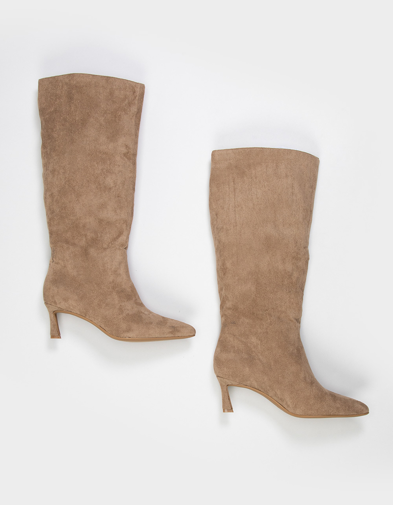 ANNE MICHELLE Pisa Womens Faux Suede Boots image number 0