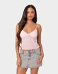 EDIKTED Serafina Sheer Mesh Tank Top image number 1