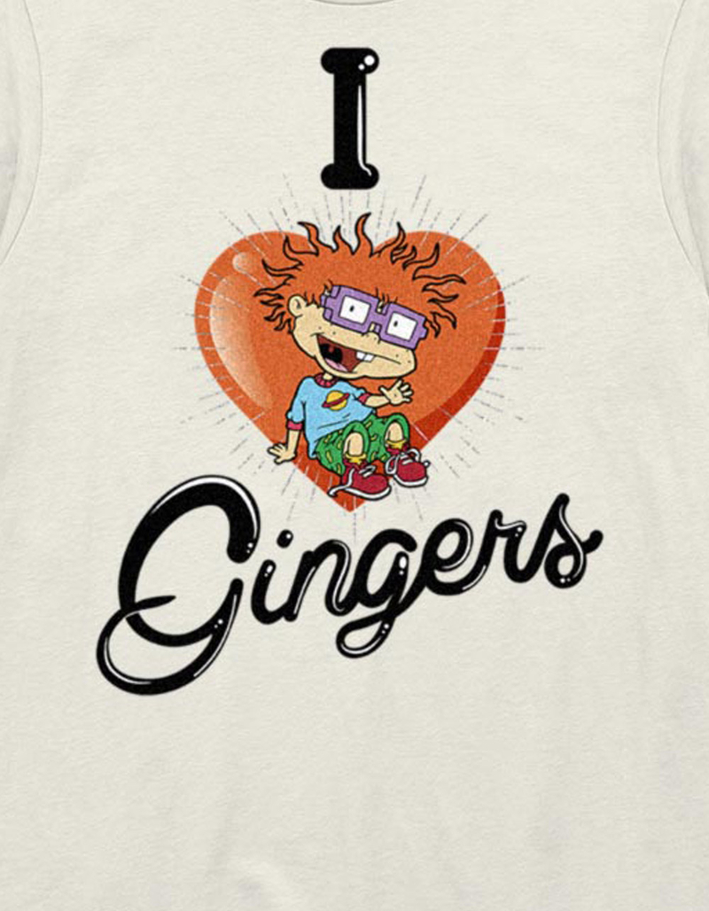 RUGRATS I Heart Gingers Unisex Tee image number 1