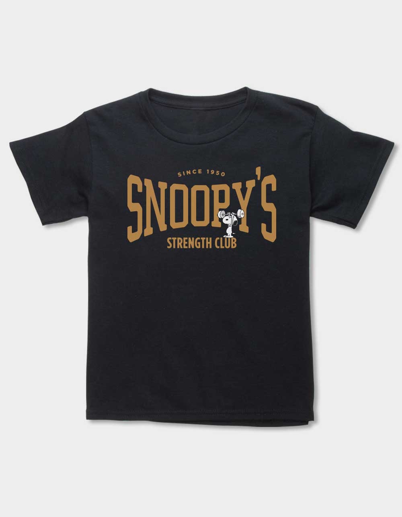 PEANUTS Snoopy's Strength Club Unisex Kids Tee image number 0
