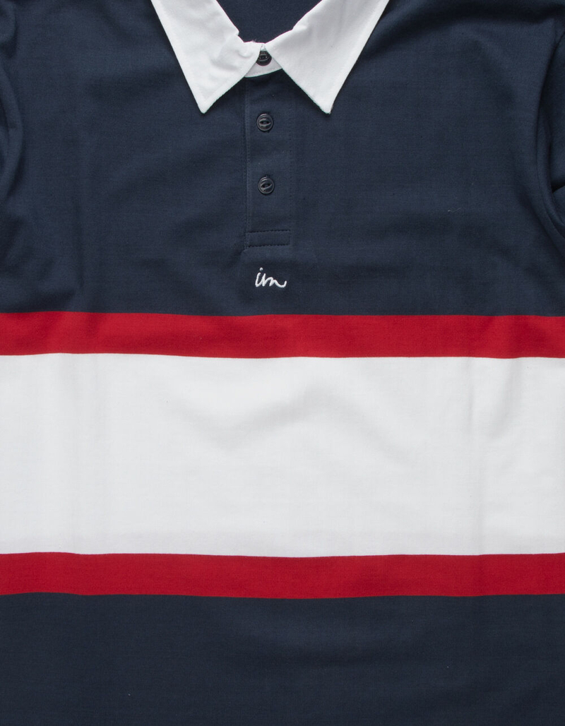 IMPERIAL MOTION Vintage Mens Rugby T-Shirt image number 1