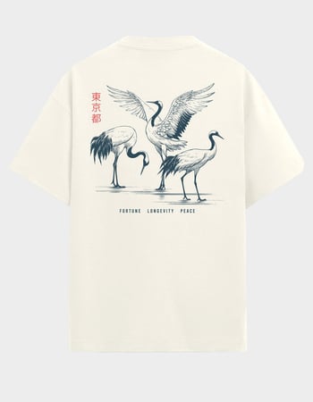 IKIGAI Cranes Mens Tee Primary Image