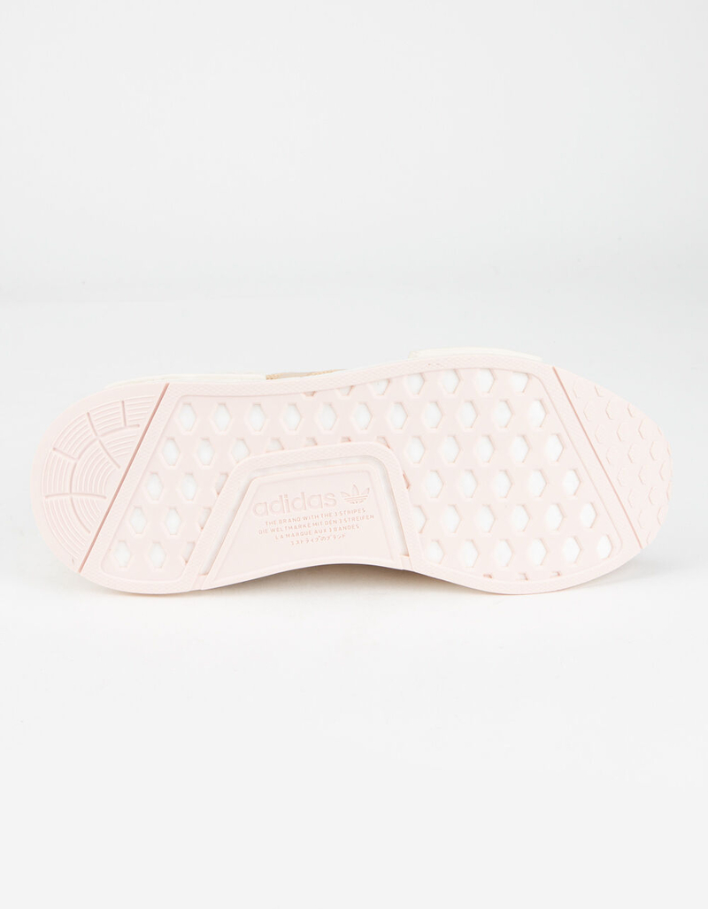 ADIDAS NMD_R1 Womens Nude & White Shoes image number 5