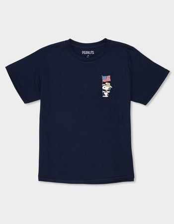 PEANUTS All American Snoopy Unisex Kids Tee Alternative Image