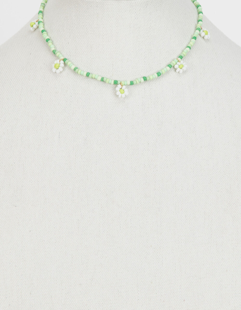 FULL TILT Beaded Flower Choker image number 2