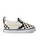 VANS Toddler Checkerboard Slip-On Velcro Shoes image number 4