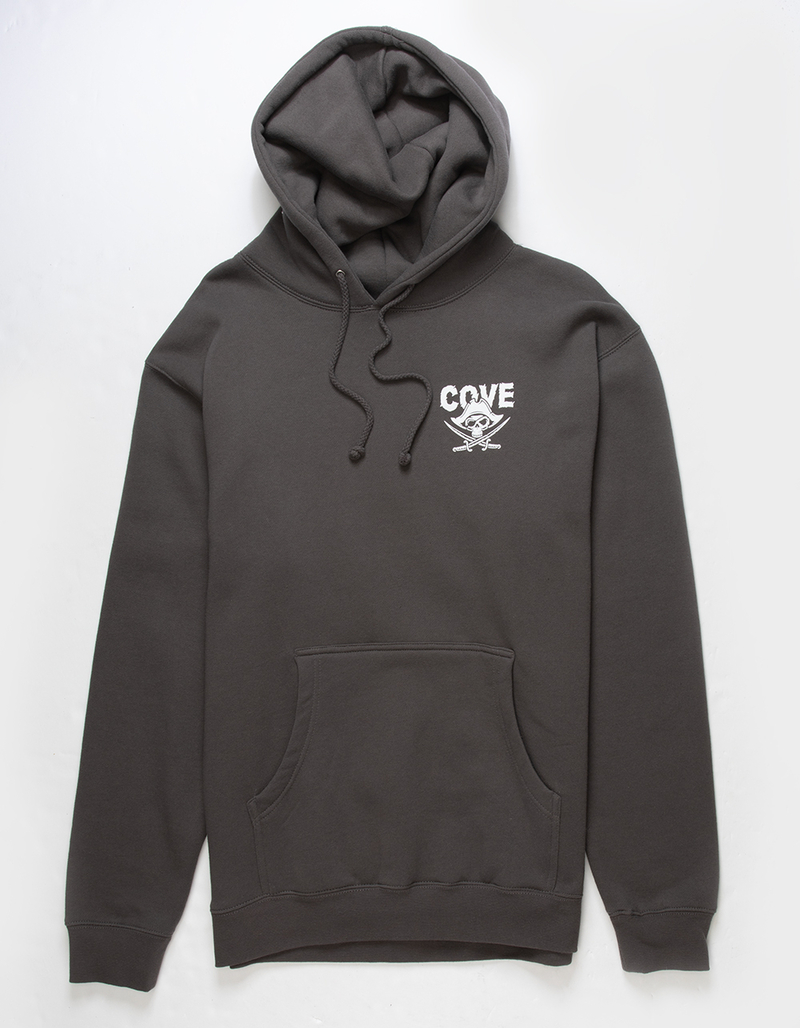 COVE SURF CO. Jolly Roger Mens Hoodie CHARCOAL Tillys