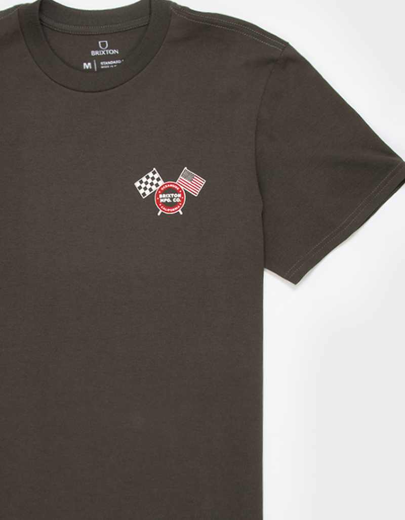 BRIXTON Flags Mens Tee image number 3