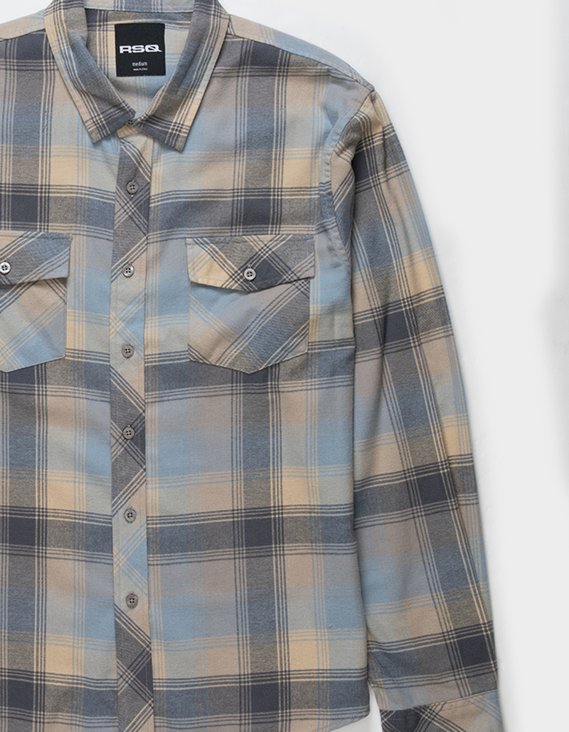 RSQ Mens Plaid Flannel image number 1