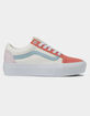 VANS Old Skool Platform Womens Pastel Color Block Shoes image number 2