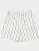 RSQ Mens Stripe Pull On Shorts image number 3