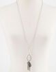 FULL TILT Tassel & Feather Long Necklace image number 2