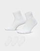 NIKE Everyday Elevated Embroidered Swoosh Womens Ankle Socks image number 1