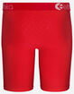 ETHIKA Python Embossed Red Staple Mens Boxer Briefs image number 3