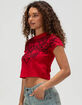 AFFLICTION Vertibrate Womens Tee image number 3