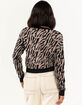 FULL TILT Womens Zebra Cardigan  image number 3