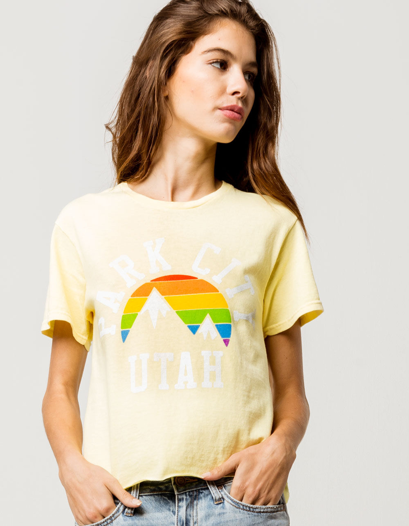 MIGHTY FINE Park City Womens Tee image number 0